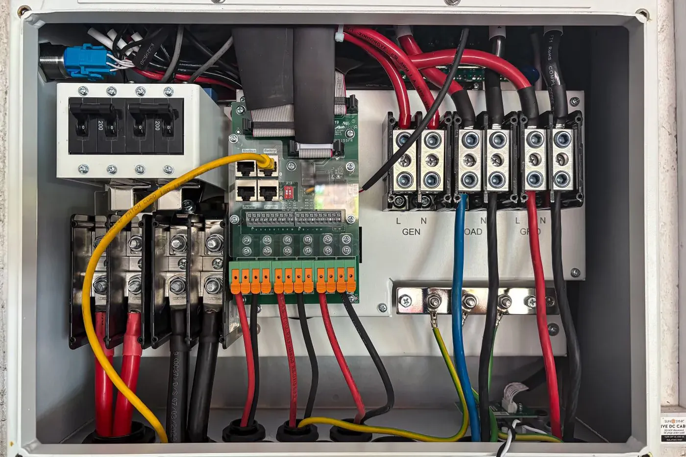 Coffret électrique remis aux normes dans le Val-d'Oise